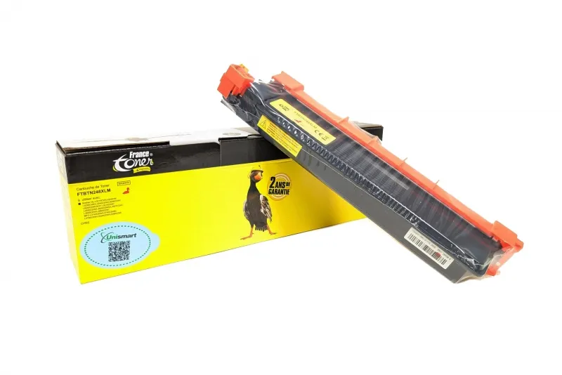 Toner FranceToner équivalent à BROTHER TN248XLM (TN-248XLM) - MAGENTA (rouge) - Format XL