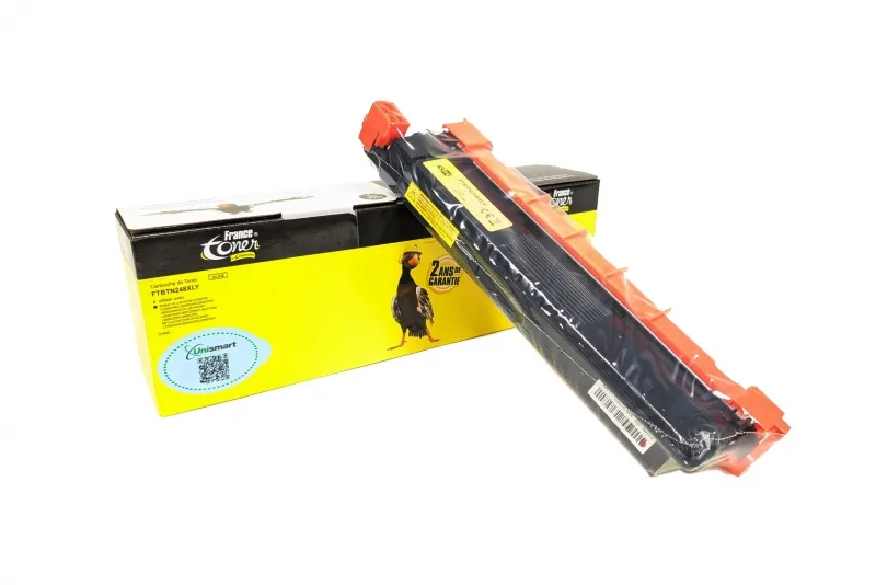 Toner FranceToner équivalent à BROTHER TN248XLY (TN-248XLY) - JAUNE - Format XL