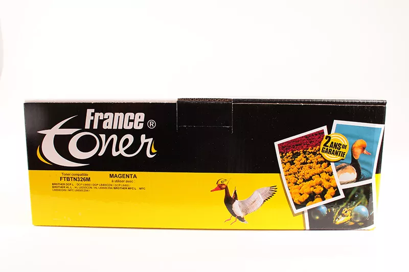 Toner FranceToner équivalent à BROTHER 326 (TN-326M) - MAGENTA (rouge) - Format XL