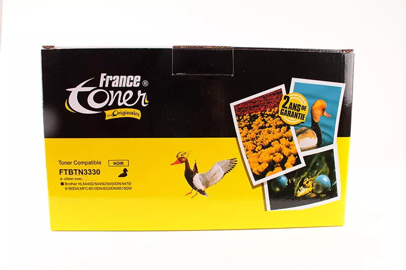 Toner FranceToner équivalent à BROTHER TN3330 (TN-3330) - NOIR - Format Standard