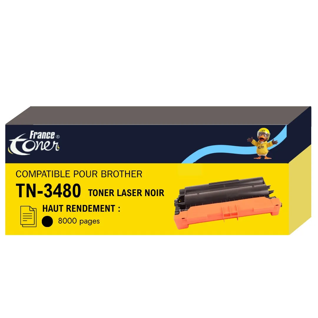 Toner FranceToner équivalent à BROTHER TN3480 (...