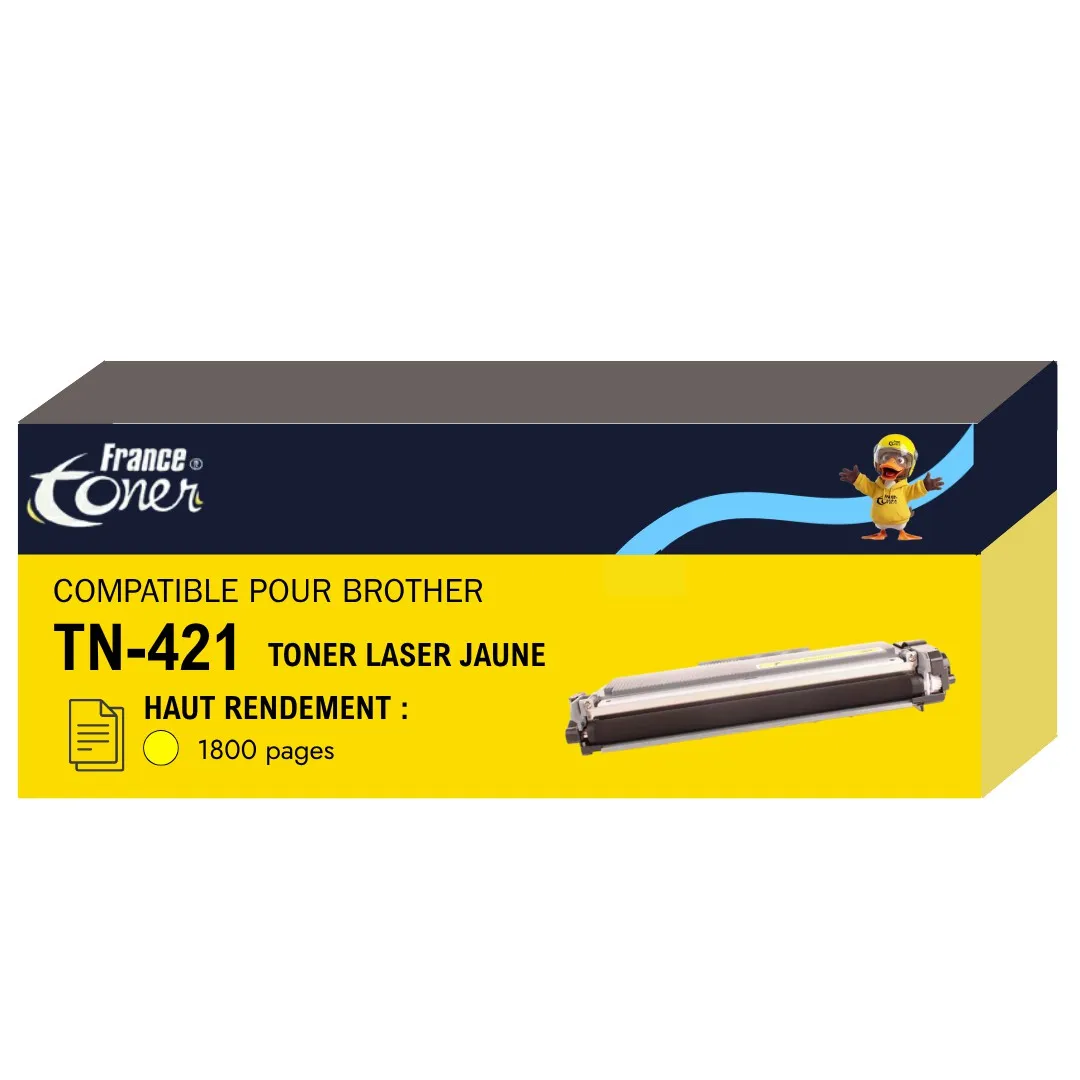 Toner FranceToner équivalent à BROTHER 421Y (TN...