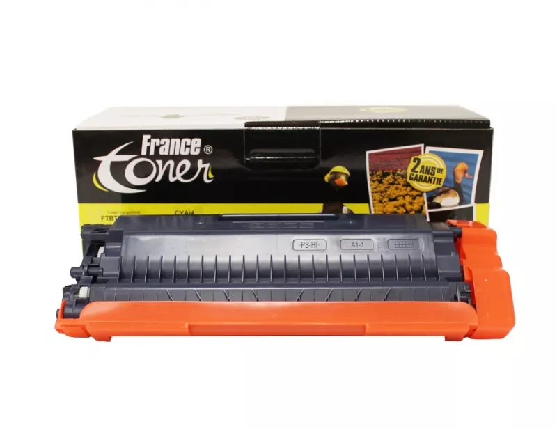 Toner FranceToner équivalent à BROTHER TN821 (TN-821XLC) - CYAN (bleu) - Format XL