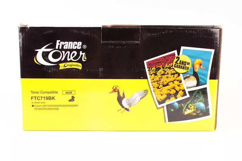 Toner FranceToner équivalent à CANON 719 (3479B002) - NOIR - Format Standard
