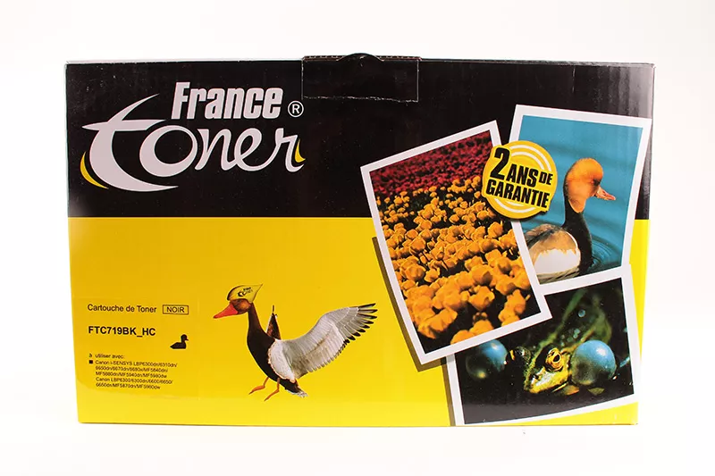 Toner FranceToner équivalent à CANON 719H (3480B002) - NOIR - Format XL