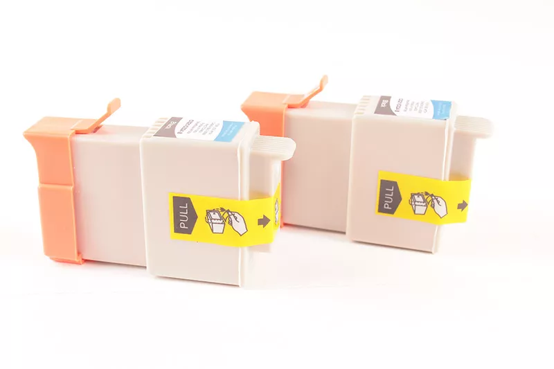 Pack de 2 cartouches d'encre FranceToner équivalent à CANON BCI-24BK (BCI24BKX2) - NOIR - Format Standard