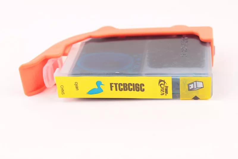 Cartouche d'encre FranceToner équivalent à CANON BCI-6C - CYAN (bleu) - Format Standard