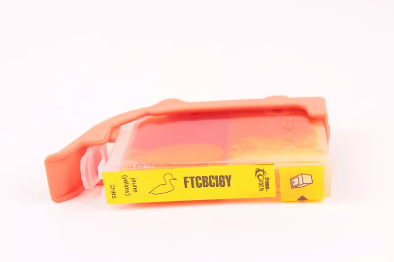 Cartouche d'encre FranceToner équivalent à CANON BCI-6Y - JAUNE - Format Standard