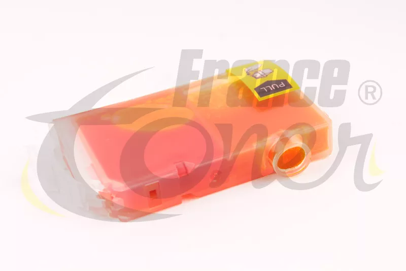 Cartouche d'encre FranceToner équivalent à CANON BCI-6Y - JAUNE - Format Standard