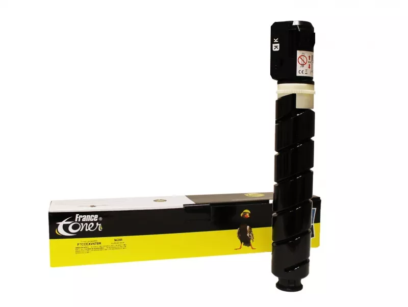 Toner FranceToner équivalent à CANON C-EXV47 (8516B002) - NOIR - Format Standard
