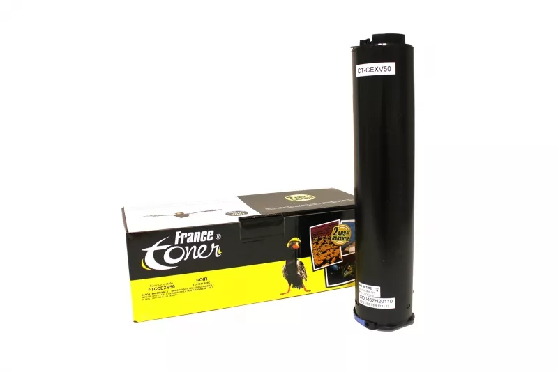 Toner FranceToner équivalent à CANON C-EXV50 (9436B002) - NOIR - Format Standard