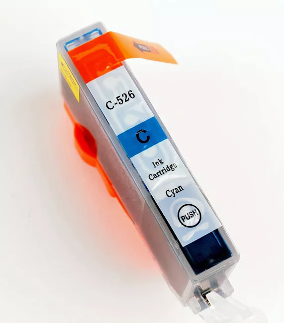 Cartouche d'encre FranceToner équivalent à CANON CLI526C (4541B001) - CYAN (bleu) - Format Standard