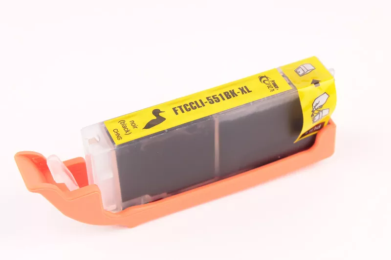 Cartouche d'encre FranceToner équivalent à CANON CLI551BKXL (6443B001) - NOIR - Format XL