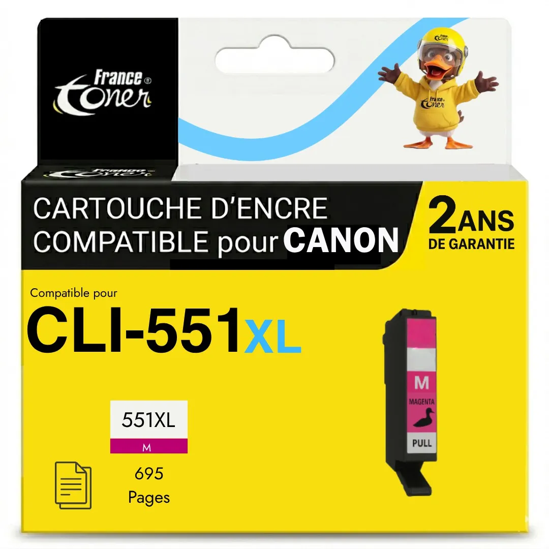 Cartouche d'encre FranceToner équivalent à CANO...