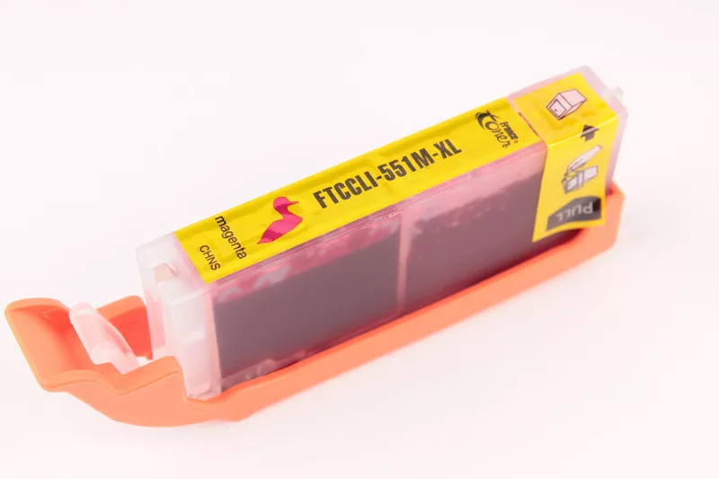 Cartouche d'encre FranceToner équivalent à CANON CLI551MXL (6445B001) - MAGENTA (rouge) - Format XL