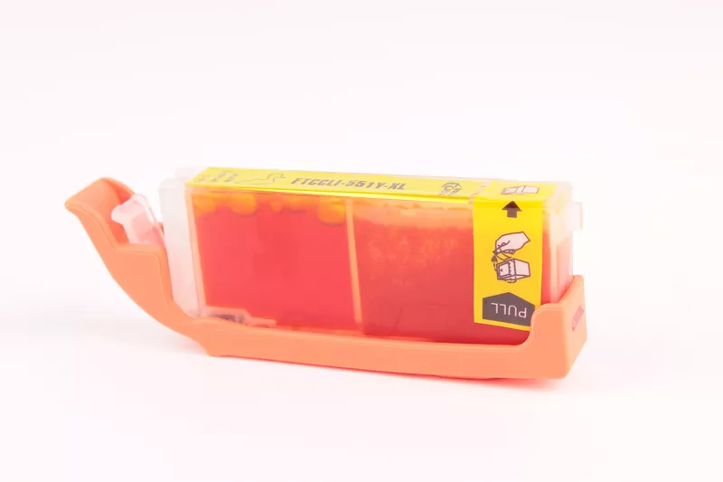 Cartouche d'encre FranceToner équivalent à CANON CLI551YXL (6446B001) - JAUNE - Format XL