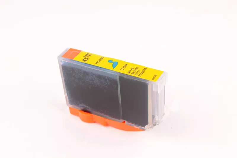 Cartouche d'encre FranceToner équivalent à CANON CLI8C (CLI-8C) - CYAN (bleu) - Format XL