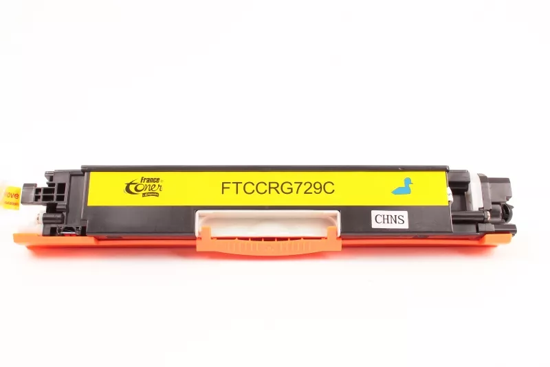 Toner FranceToner équivalent à CANON 729C (4369B002) - CYAN (bleu) - Format Standard
