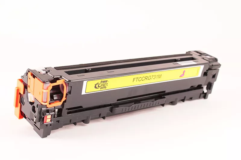 Toner FranceToner équivalent à CANON 731M (6270B002) - MAGENTA (rouge) - Format Standard