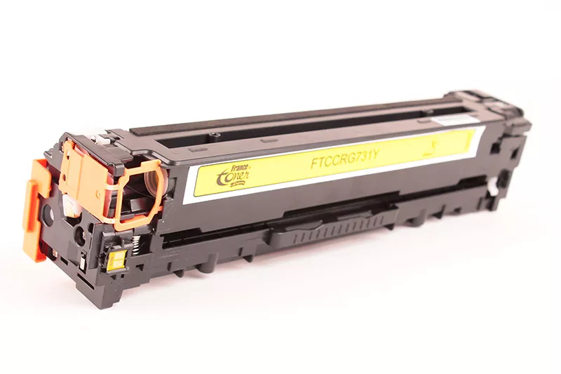 Toner FranceToner équivalent à CANON 731Y (6269B002) - JAUNE - Format Standard