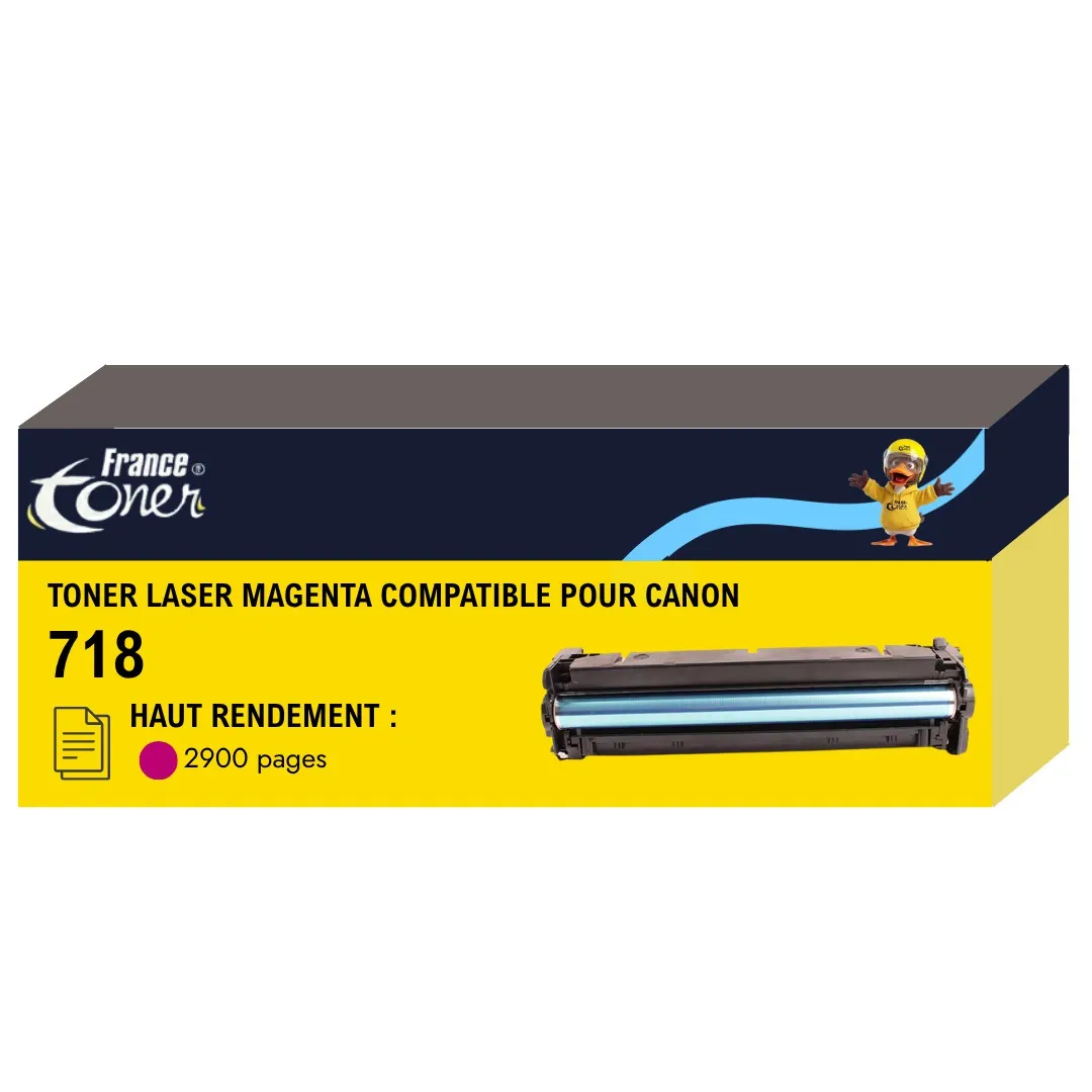 Toner FranceToner équivalent à CANON 718M (2660...