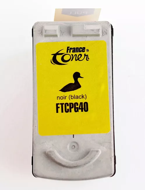 Cartouche d'encre FranceToner équivalent à CANON PG40 (0615B001) - NOIR - Format Standard