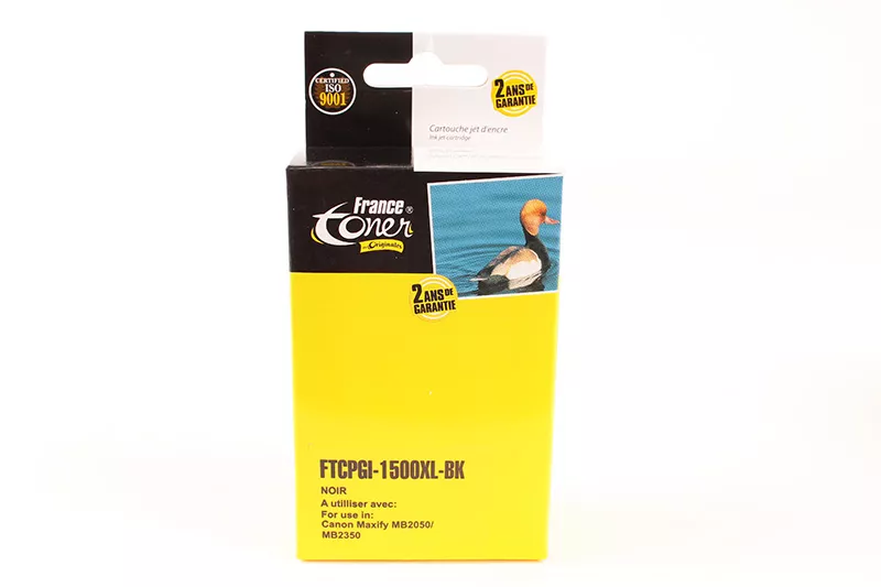 Cartouche d'encre FranceToner équivalent à CANON PGI-500XLBK (9182B001) - NOIR - Format XL