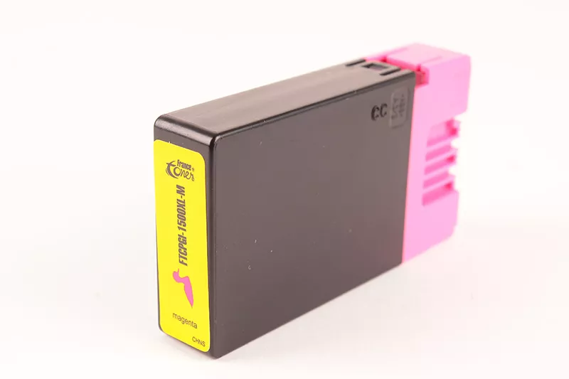 Cartouche d'encre FranceToner équivalent à CANON PGI-1500XLM (PGI-1500XL_M) - MAGENTA (rouge) - Format XL