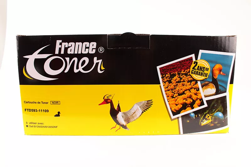 Toner FranceToner équivalent à DELL RWXNT - NOIR - Format XL