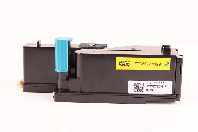 Toner FranceToner équivalent à DELL 5R6J0 - CYAN (bleu) - Format Standard