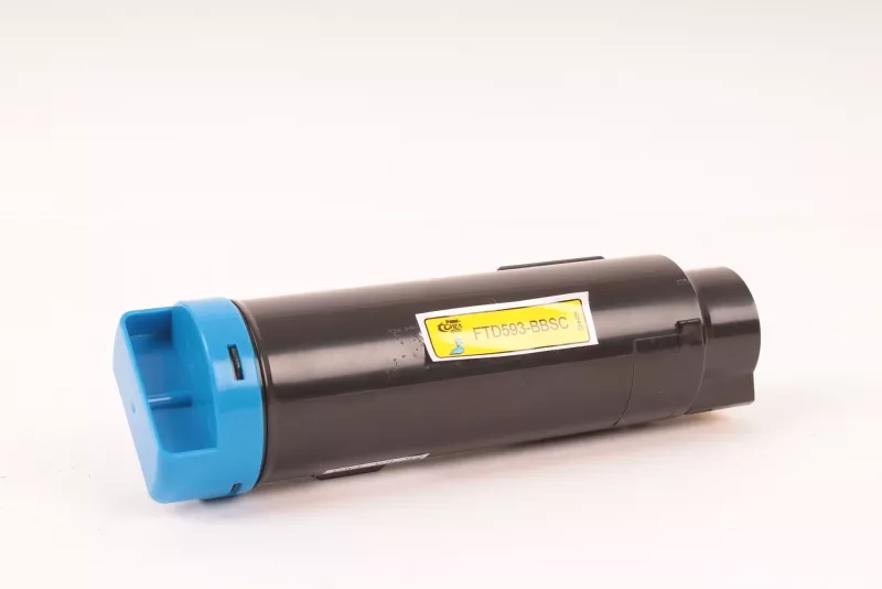 Toner FranceToner équivalent à DELL WG4T0 (RX3MD) - CYAN (bleu) - Format Standard