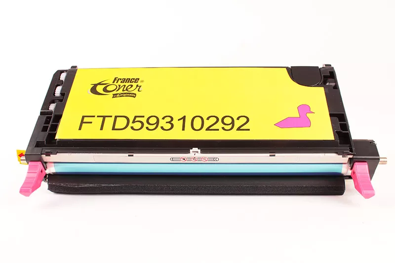 Toner FranceToner équivalent à DELL H514C (593-10292) - MAGENTA (rouge) - Format XL