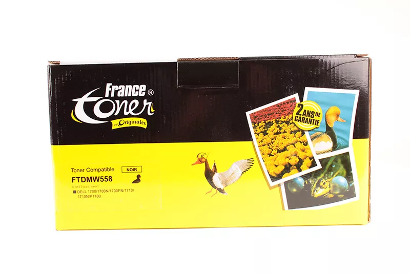 Toner FranceToner équivalent à DELL MW558 (593-10237) - NOIR - Format XL