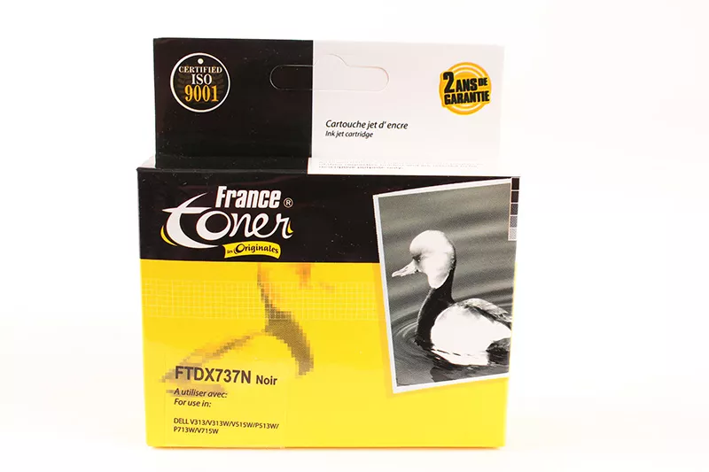 Cartouche d'encre FranceToner équivalent à DELL X737N (592-11327) - NOIR - Format Standard