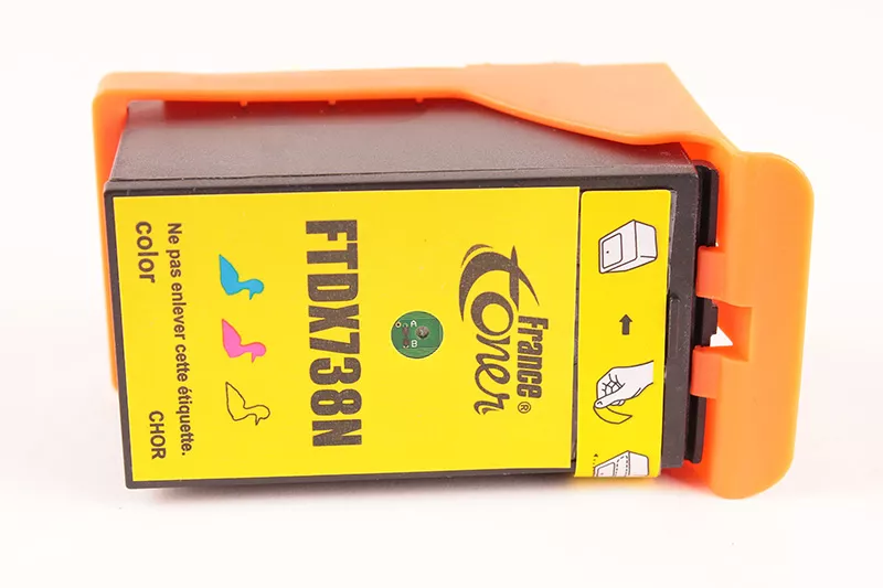 Cartouche d'encre FranceToner équivalent à DELL X738N (592-11329) - 3 COULEURS - Format XL