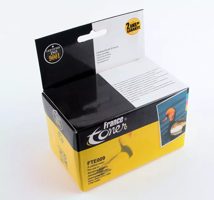 Cartouche d'encre FranceToner équivalent à EPSON T009 Série Toucan (C13T00940110) - 5 COULEURS - Format Standard