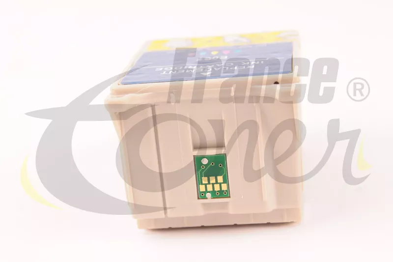 Cartouche d'encre FranceToner équivalent à EPSON T027 Série poisson (C13T027401) - 5 COULEURS - Format Standard