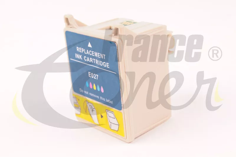Cartouche d'encre FranceToner équivalent à EPSON T027 Série poisson (C13T027401) - 5 COULEURS - Format Standard