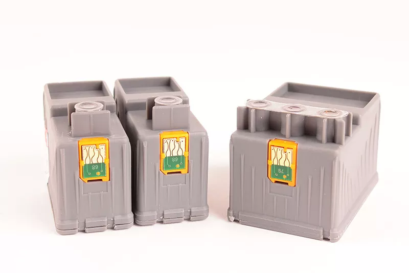 Pack de 3 cartouches d'encre FranceToner équivalent à EPSON T028 T029 Série bonbon (T028401-T029401) - 4 COULEURS - Format Standard