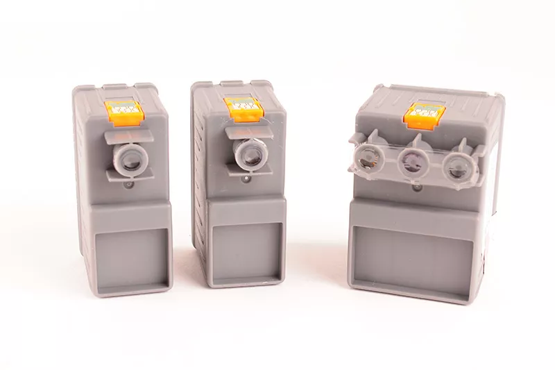 Pack de 3 cartouches d'encre FranceToner équivalent à EPSON T028 T029 Série bonbon (T028401-T029401) - 4 COULEURS - Format Standard