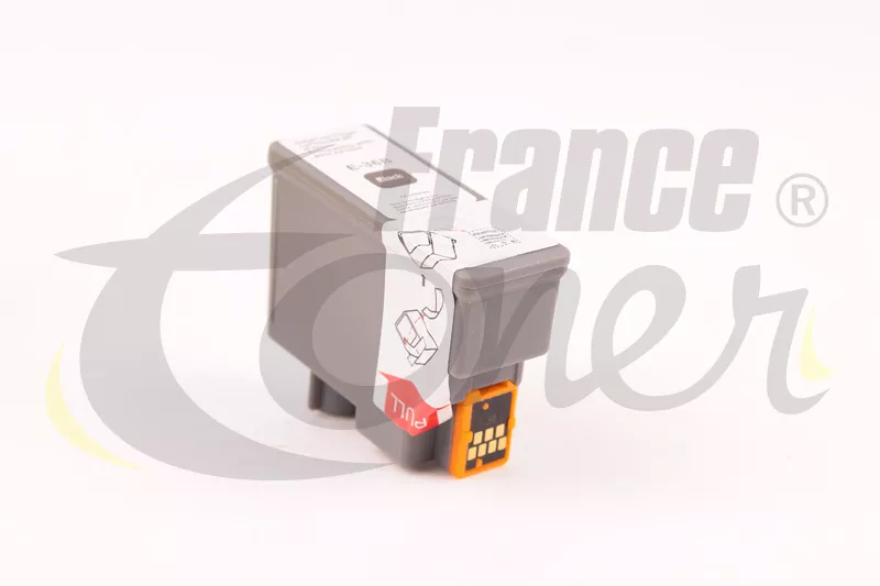 Cartouche d'encre FranceToner équivalent à EPSON T036 Série maisons de plage (C13T036140) - NOIR - Format Standard