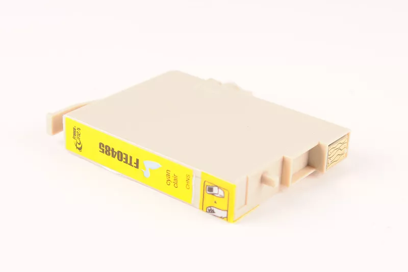 Cartouche d'encre FranceToner équivalent à EPSON T0485 Série Hippocampes (C13T048540) - CYAN CLAIR - Format Standard