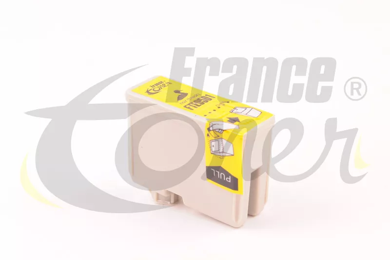 Cartouche d'encre FranceToner équivalent à EPSON T0501 Série Panda (C13T050140) - NOIR - Format Standard