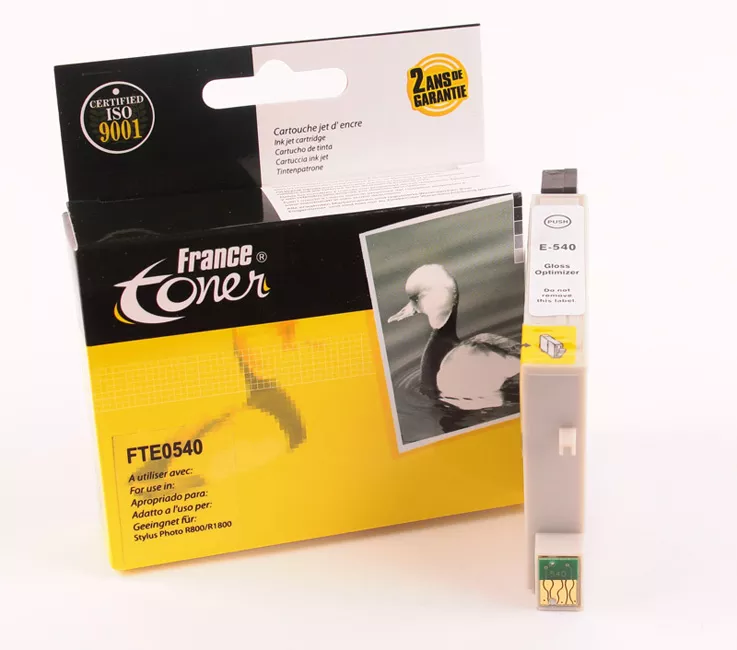 Cartouche d'encre FranceToner équivalent à EPSON T0540 Série Rainette (C13T054040) -  - Format Standard