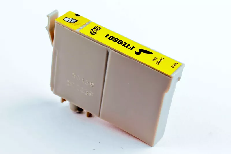 Cartouche d'encre FranceToner équivalent à EPSON T0801 Série colibri (C13T08014011) - NOIR - Format Standard