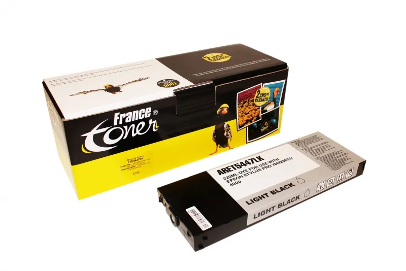 Cartouche d'encre FranceToner équivalent à EPSON T5447 (C13T544700) - GRIS - Format Standard