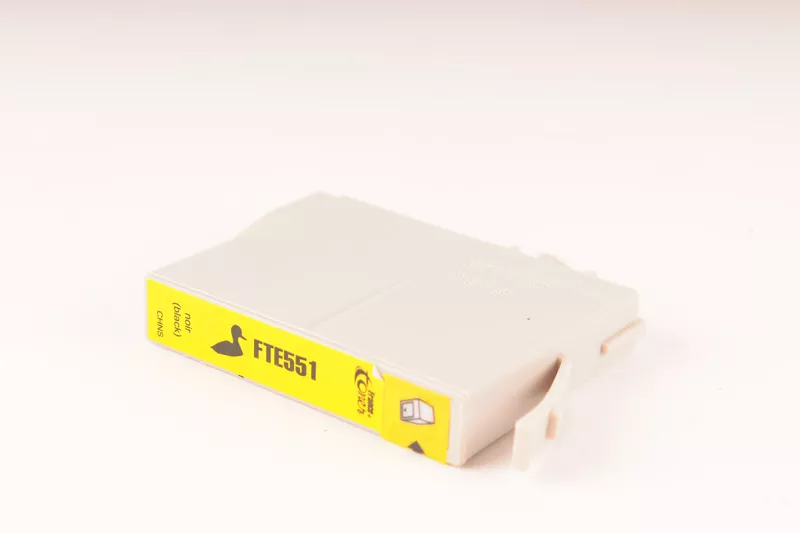 Cartouche d'encre FranceToner équivalent à EPSON T0551 Série Canard plastique (C13T055140) - NOIR - Format Standard