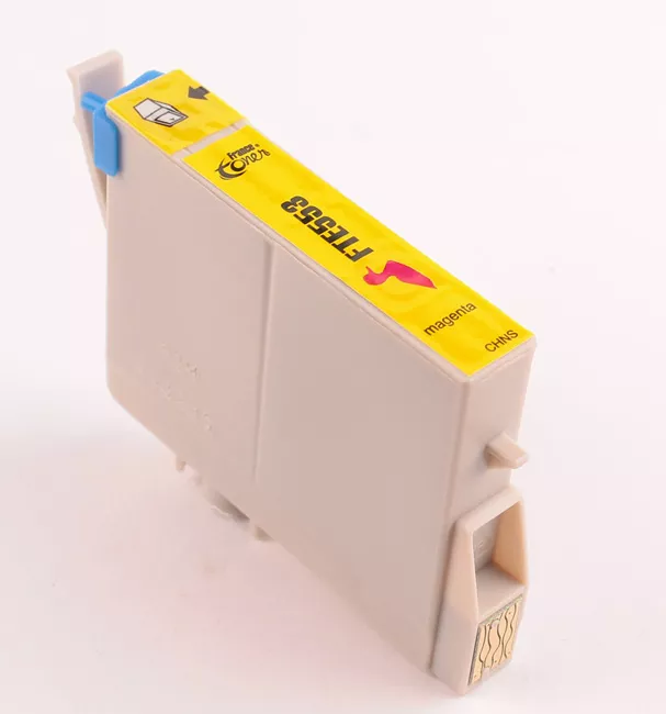 Cartouche d'encre FranceToner équivalent à EPSON T0553 Série Canard plastique (C13T055340) - MAGENTA (rouge) - Format Standard