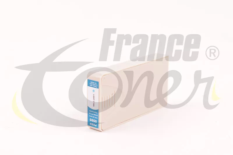 Cartouche d'encre FranceToner équivalent à EPSON T5595 (C13T559540) - CYAN CLAIR - Format Standard