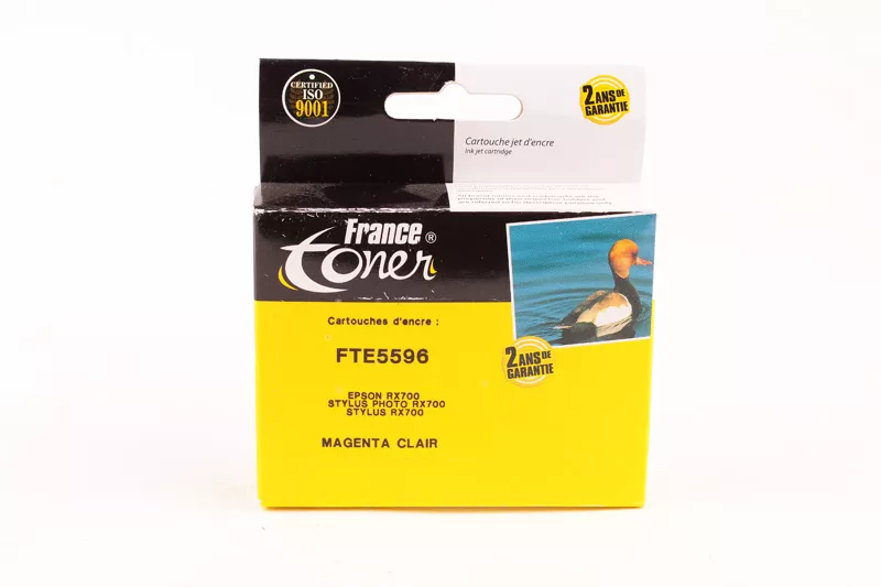 Cartouche d'encre FranceToner équivalent à EPSON T5596 (C13T559640) - MAGENTA CLAIR - Format Standard